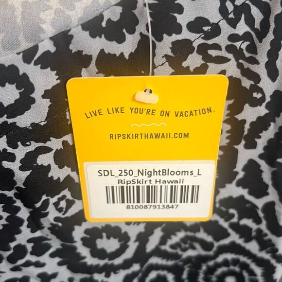 ✨RipSkirt Night Blooms Maxi Dress Sleeveless Summer Sun Sz L Dress✨ - Picture 9 of 10